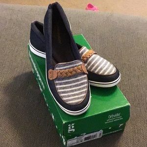 NIB Grasshoppers Ortholite 8 1/2 Loafers